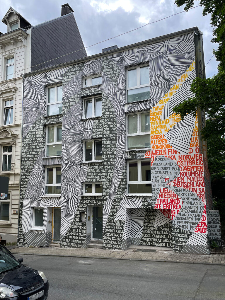 Graffitikünstler Wuppertal Muralart Streetart Urbanart Brand